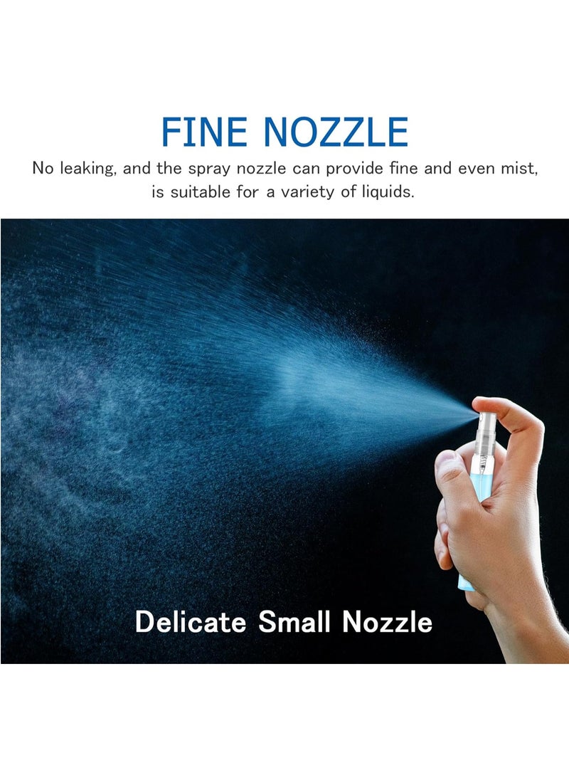 Generic - Mini Spray Bottles 70PCS 10ML Clear Glass Perfume Bottles Refillable Fine Mist Spray Bottles Empty Fragrance Scent Sample Spray Containers Cosmetics Make up Atomizer for Cleaning Travel Essential Oils - Image 1