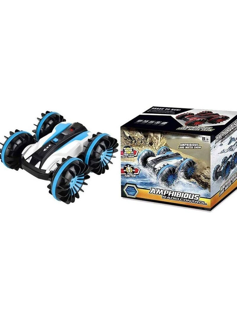 MARGOUN Radio Control Car Boat Truck RC Car For Kids Blue - Image 4