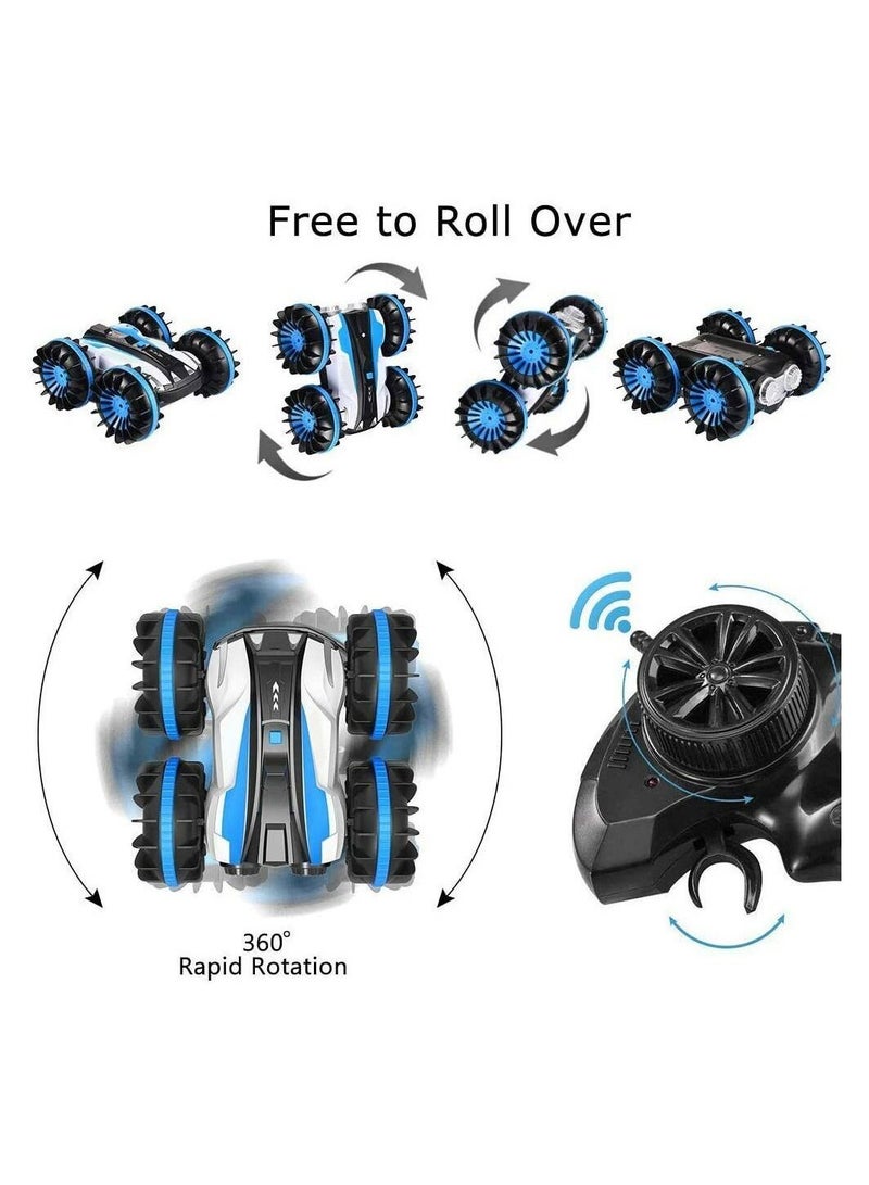 MARGOUN Radio Control Car Boat Truck RC Car For Kids Blue - Image 3