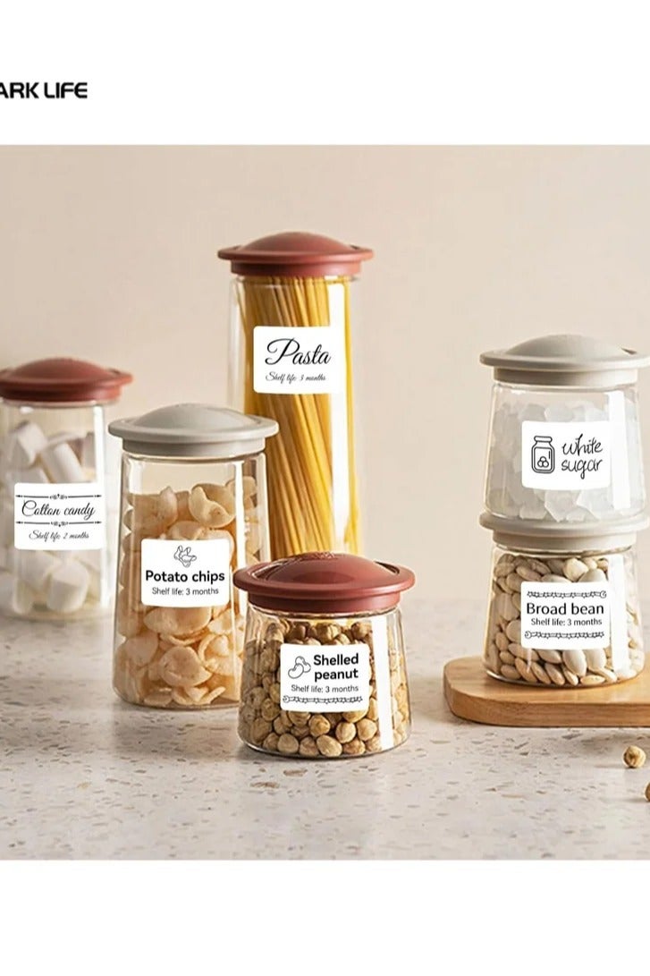 Marklife Thermal Label Paper for Label Maker Machine,Waterproof Oil-Proof for Home Office Small Business Barcode Printing,220 Labels/Roll Labeling Tape Replacement(40×30mm White) - Image 4