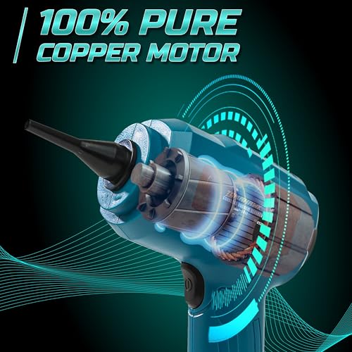 Tomahawk® TLV-2012 Car Mounted Vacuum Cleaner -20V Portable, Lightweight with Super Suction Power for Wet & Dry Cleaning - Image 3
