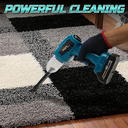 Tomahawk® TLV-2012 Car Mounted Vacuum Cleaner -20V Portable, Lightweight with Super Suction Power for Wet & Dry Cleaning - Image 5