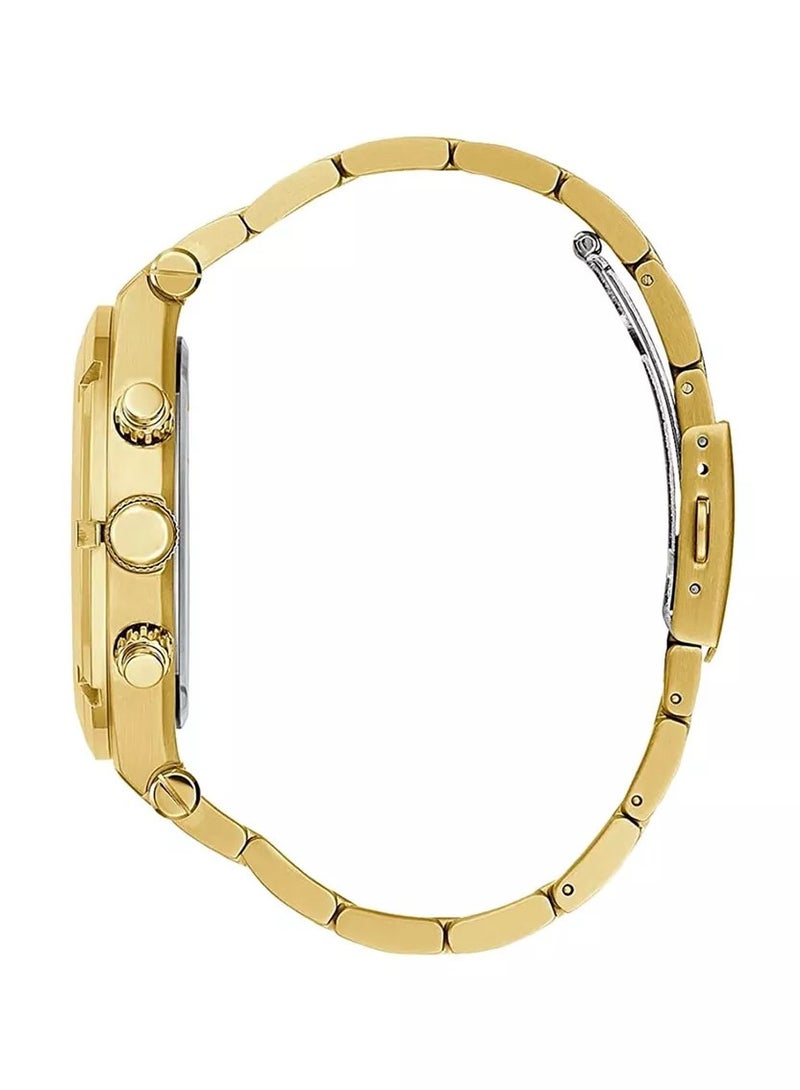 GUESS ساعة يد رجالية من الستانلس ستيل - GW0260G4 - 44 ملم - Image 4