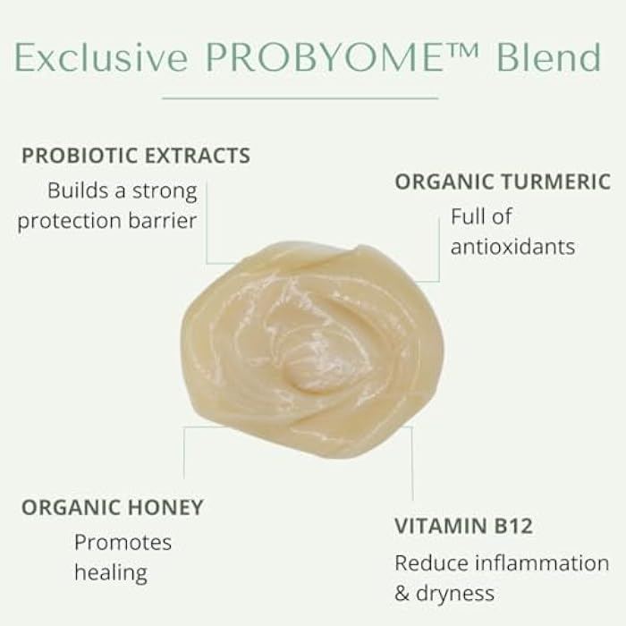 Yobee Hair Conditioner - Dry, Itchy Scalp & Dandruff Relief - Hydrating with Para Probiotics, Organic Honey, Turmeric, Vitamin B12, Coconut & Avocado Oil - Adults & Children | Doctor Formulated - Image 4