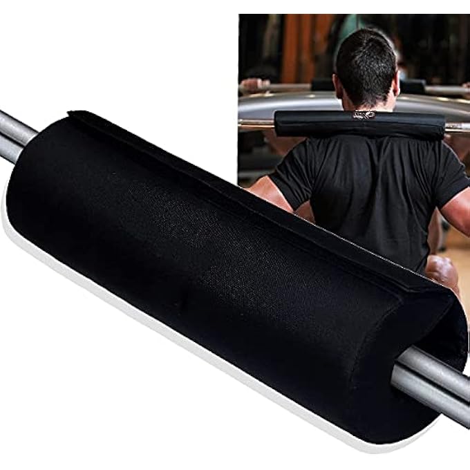 rayihni Barbell Pad Professional Standard Heavy Duty Weightlifting Hip Thrust Pad, Crossfit, Powerlifting Squat Pad With Secure Hook And Loop - Image 1