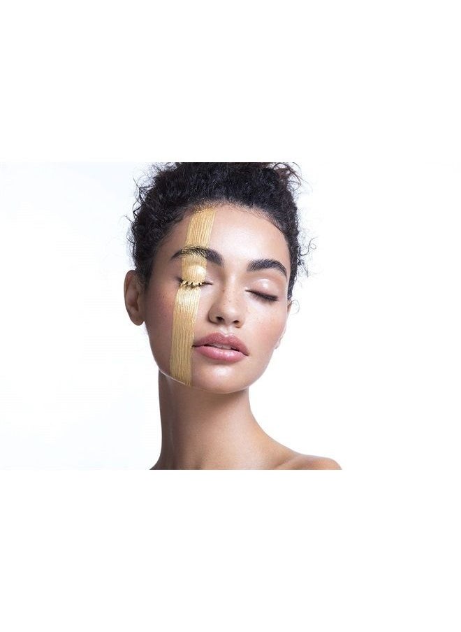 Masktini Metal Head, Gold Illuminating Mask - Natural Mineral Pigments for Golden Glow, Vitamin C Extract Boosting Collagen Production, Pomegranate Extract to Illuminate Skin Tone 1.7 oz  - Image 5