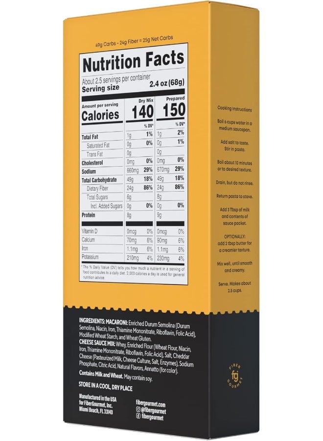 Fiber Gourmet Light Macaroni and Cheese - Image 2