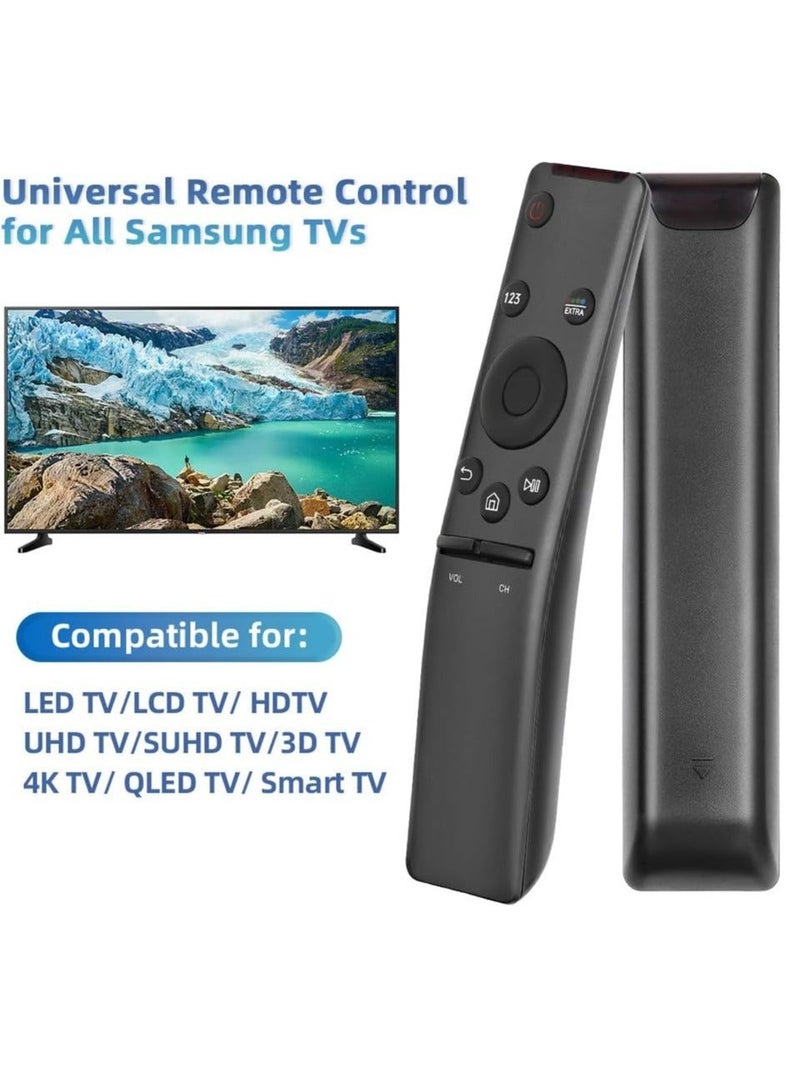 vesus Universal Remote Control Support Samsung 2K 4K 8K 3D HD UHD Curved LED QLED Smart TVs and Old TVs BN59-01259B/D/E BN59-01241A /60A/66A UN32/40/43/49/50/55/58/65/75 KS/KU/MU 6/7/8/9 Series - Image 3