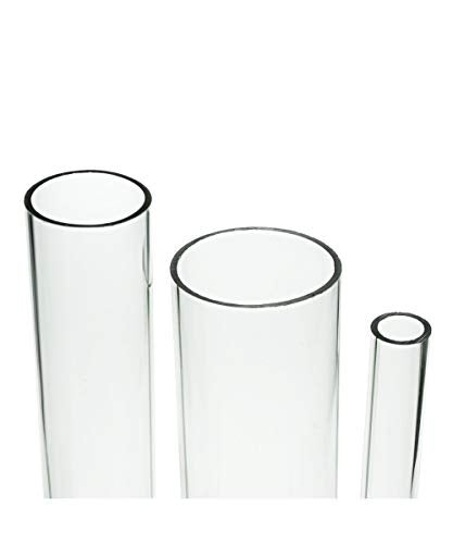 SourceOne Source One Deluxe Clear Acrylic Tube 1 Inches Thick (24 Inch, 1 Inch Wide) - Image 4