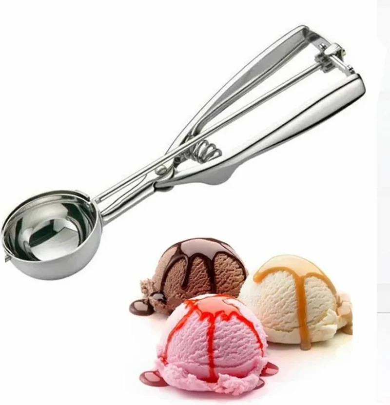 Pikas Stainless Steel Ice Cream Scoop Halva Spoon, Halva Ice Cream Serving Spoon