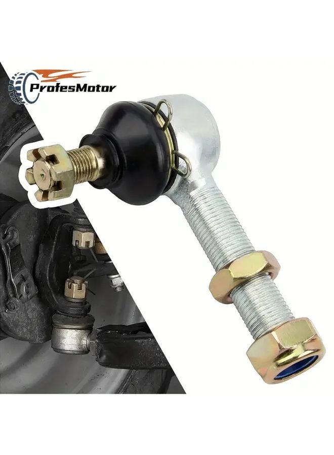 Universal Silvery Ball Joint 12 16mm Tie Rod For ATV Quad Bike Swing Arm - Image 2