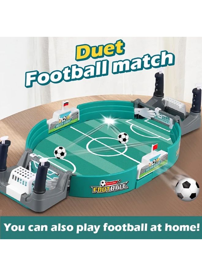 لعبة كرة قدم سطح المكتب متوسطة الحجم للأطفال - لعبة ترفيهية تفاعلية مع 5 كرات - هدية رياضية تعليمية - Image 5