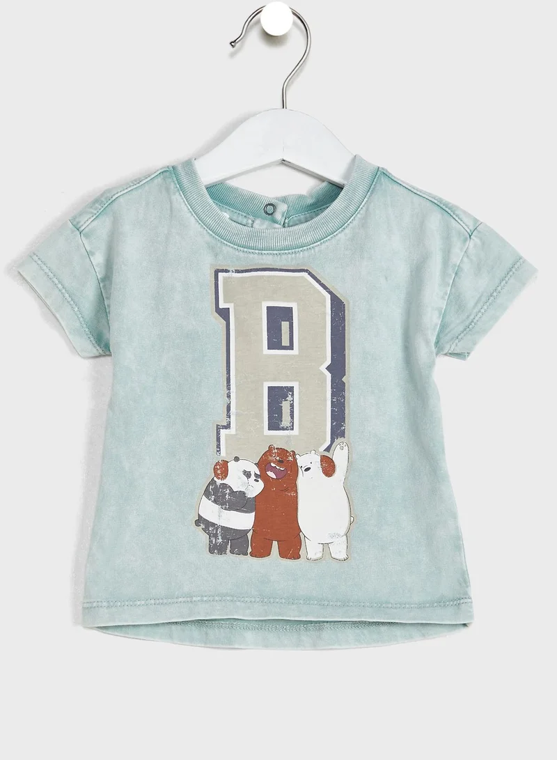 Cotton On Kids Slogan T-Shirt