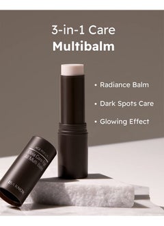 Isa Knox Age Focus Skin Tone Multi Balm Stick (Pack Of 2 0.2+0.2Oz) Glow Oil Balm Stick. Promotes Even Skin Tone Travelfriendly Korean Stick Balm Vitamin C E | Korean Skincare  - Image 2