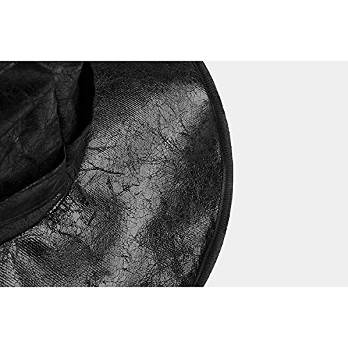 Srnede Halloween Witch Hat Witches Hats Black Women Adult Wizard Men Costume Cosplay Party Girl Wide Brim Pointed Accessory - Image 4
