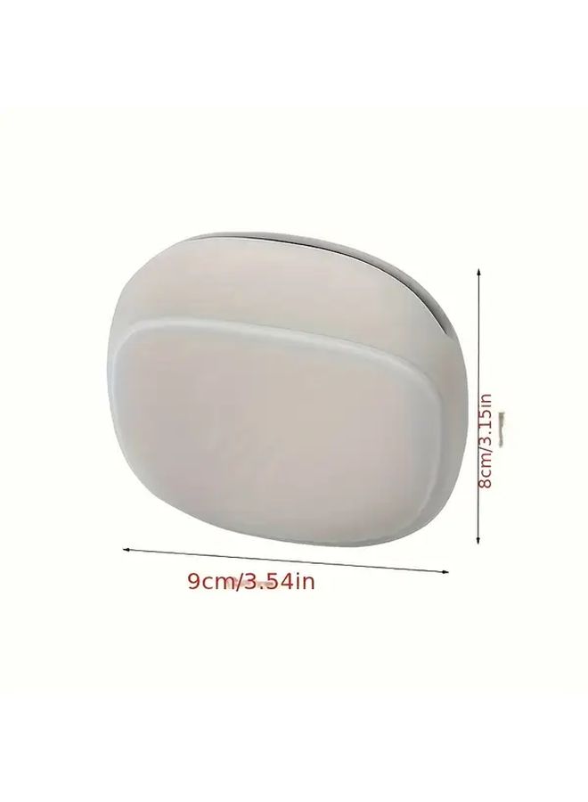 3pcs Silicone Cable Organizer Bags Elephant Grey Travel Cord Pouch with Necklace Holder - Image 2