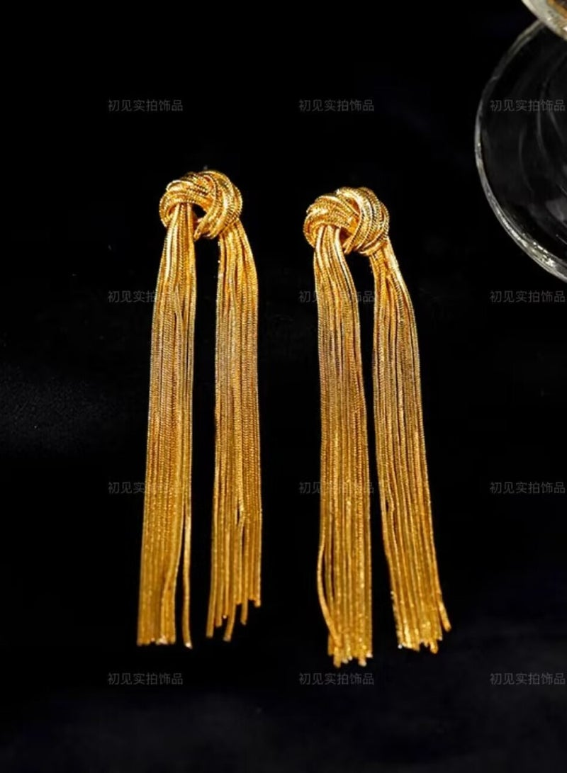 أف بي سي 18K الذهب أقراط فاخرة - Image 3