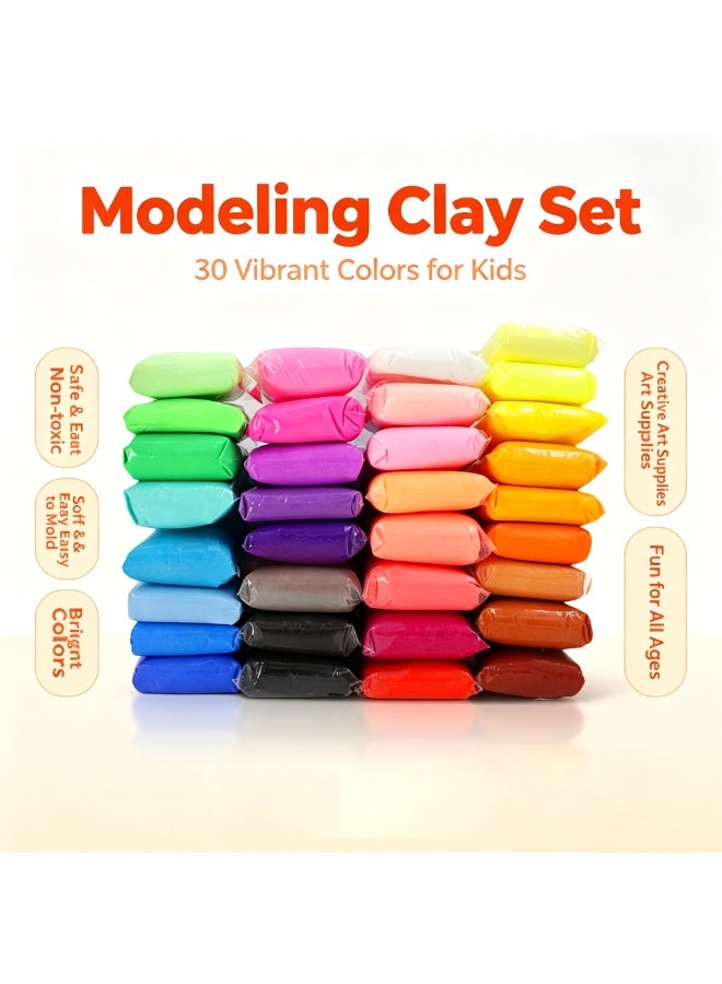 36 colors DIY plasticine, air-drying clay, ultra-light DIY soft creative hand glue, children's educational clay toys - Image 1