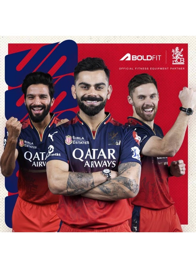 BOLDFIT BOLDFIT Tennis Ball Hard Tennis Cricket Ball Red Hard Tennis Ball for Cricket Practice Tennis Ball  (Standard, Pack of 3, Red)  - Image 2