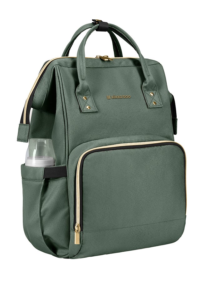 KIKKABOO Mama bag Siena Army Green 2025
