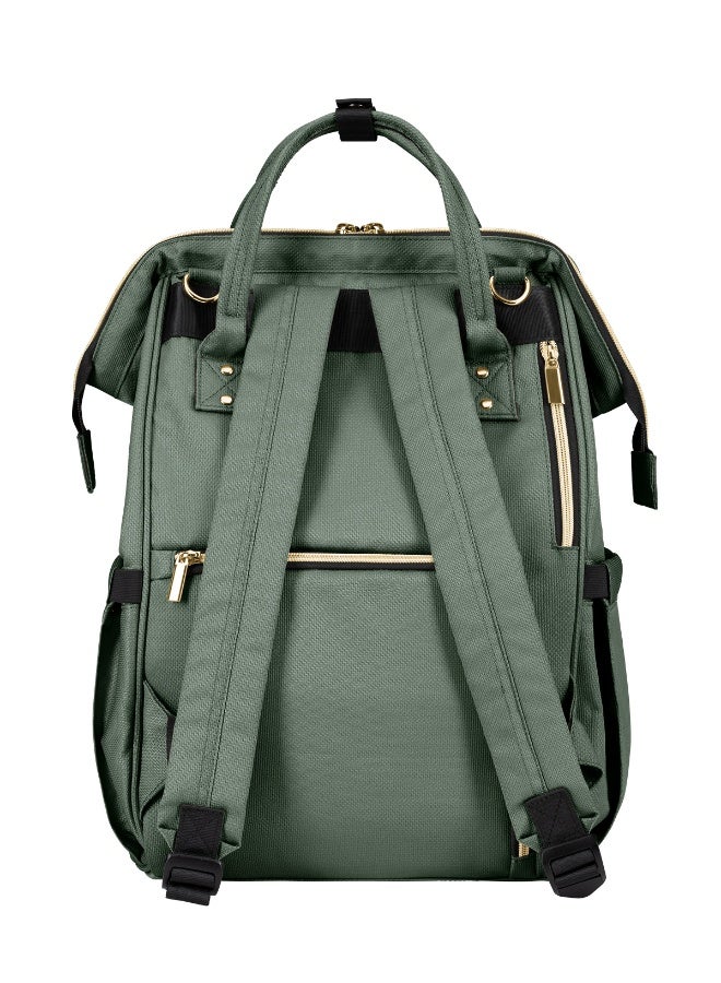 KIKKABOO حقيبة ماما سيينا باللون الأخضر العسكري 2025 - Image 2