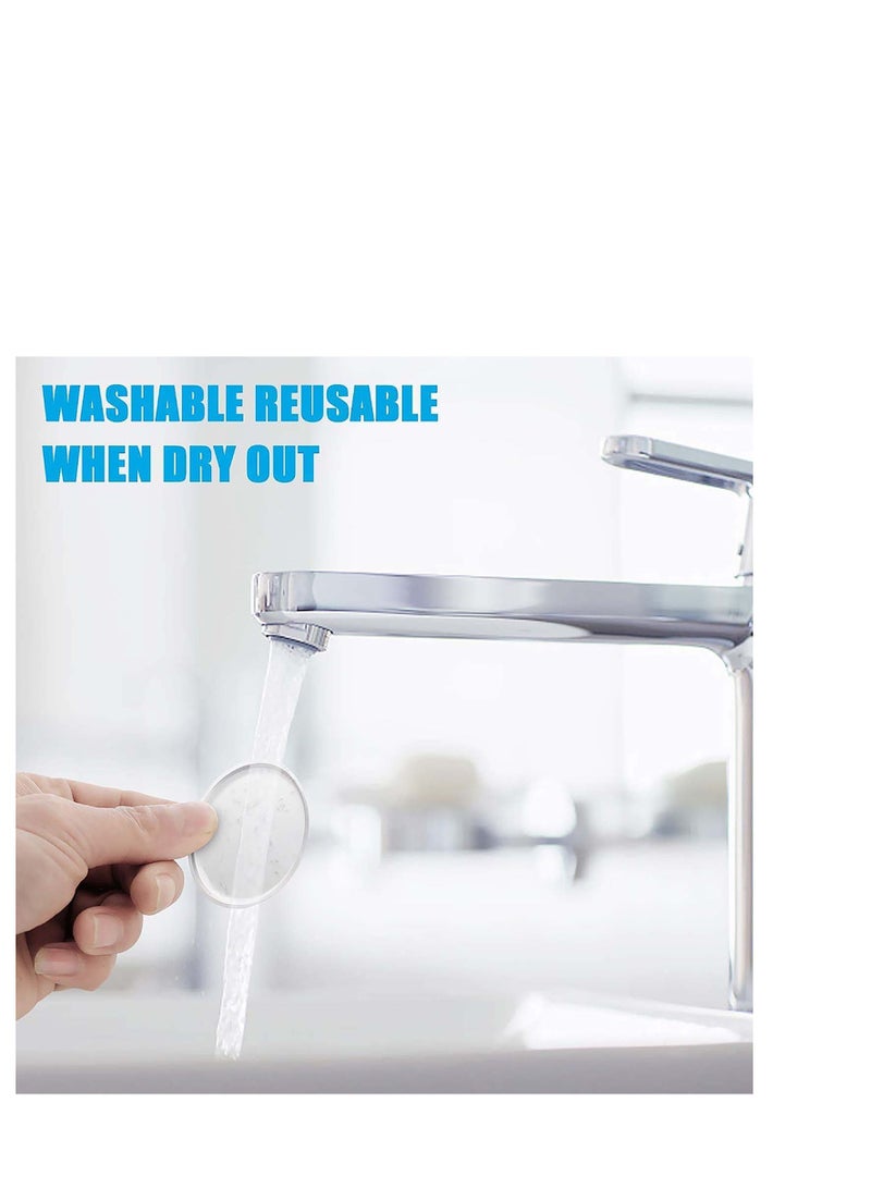 SYOSI Door Knob Wall Protector, Quiet Wall Protector for Door Handle, Rubber Door Stopper, Guard Door Bumper Wall Protector Silencer, for Doorknobs, Headboard, Refrigerator Door, Cabinets  - Image 3