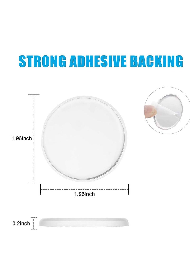 SYOSI Door Knob Wall Protector, Quiet Wall Protector for Door Handle, Rubber Door Stopper, Guard Door Bumper Wall Protector Silencer, for Doorknobs, Headboard, Refrigerator Door, Cabinets  - Image 5