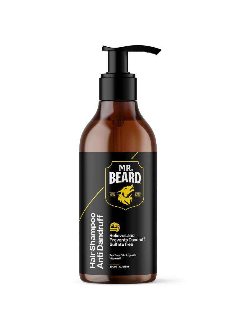 Mr.Beard Mr. Beard Hair Rescue Bundle for Men – Shampoo, Conditioner, Hair Food & Premium Leather Pouch – Anti-Dandruff, Strengthening & Nourishing – Natural Ingredients  - Image 5