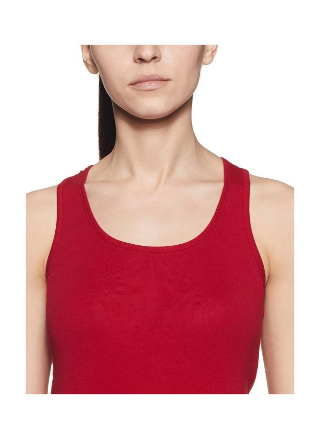 JOCKEY - Jockey 1467 Women Super Combed Cotton Rib Fabric Slim Fit Solid Racerback Styled Tank Top - Image 1
