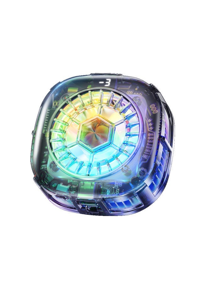 Mobile Phone Radiator Magnetic Semiconductor Icing Refrigeration Cooling Electric Competition Live Game Phablet Artifact-Color:Regular Style + Sterling Silver Finger Cot - Image 5