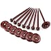 Camp'N CampN RV Outdoor Rug Stakes 8Pack High Impact ABS with Large Washer for Maximum Hold Eylet for Rope Ideal Outdoor Rug Stakes for RV Campers Trailers - Image 2
