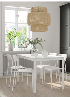 co arma Set Of 4 White Multi-Use Chairs Without Table  - Image 1