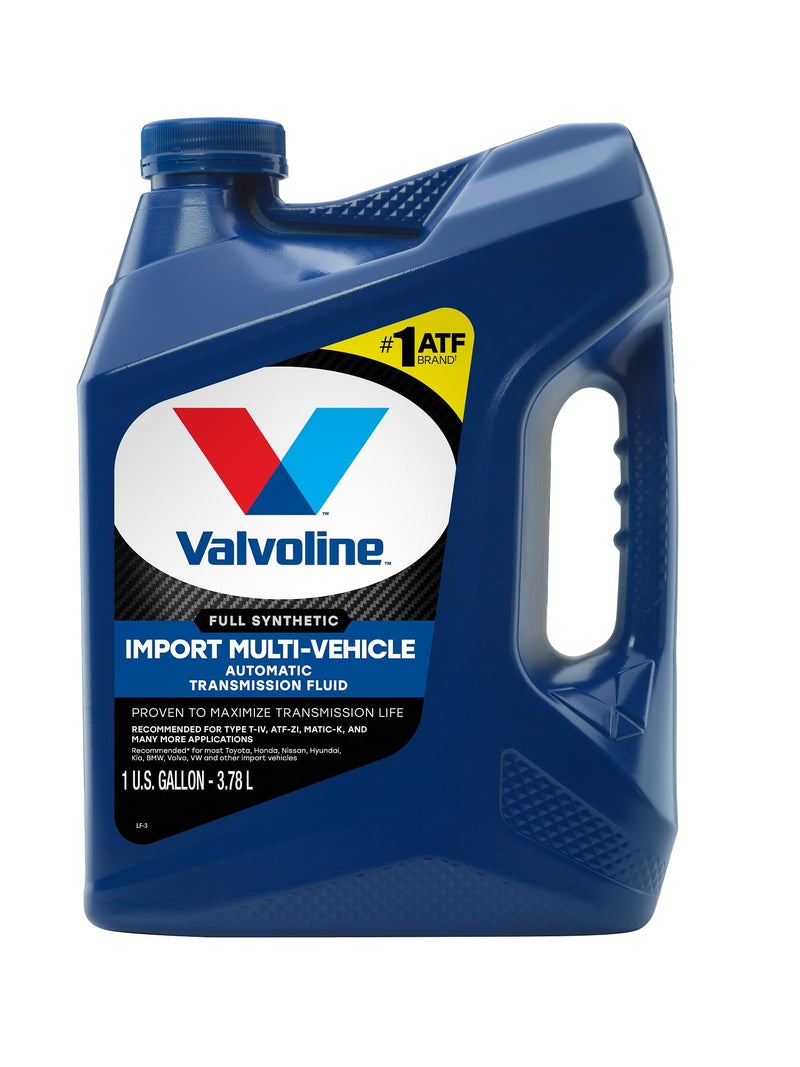 Valvoline Import Multi-Vehicle (ATF) Full Synthetic Automatic Transmission Fluid 1 GA - Image 1