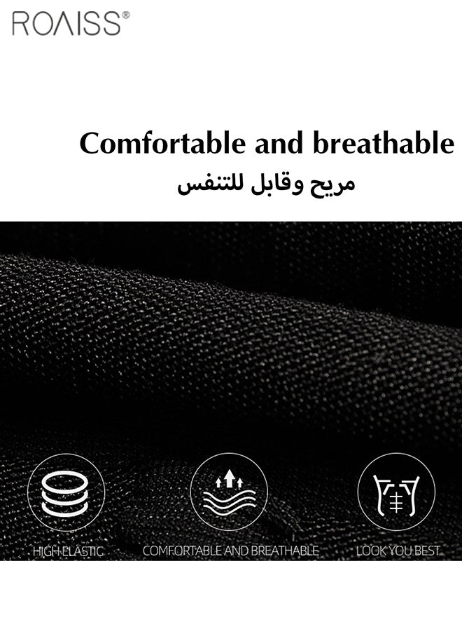 roaiss - 2 Pack Mens Slimming Shirt Body Shaper Vest Compression Shirt Chest Control Shapewear Abdomen Undershirt - Image 1
