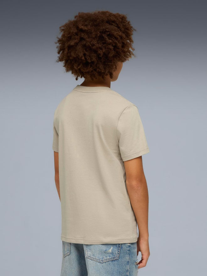 PUMA Grey Essential Camo B Pebble T-Shirt - Image 4
