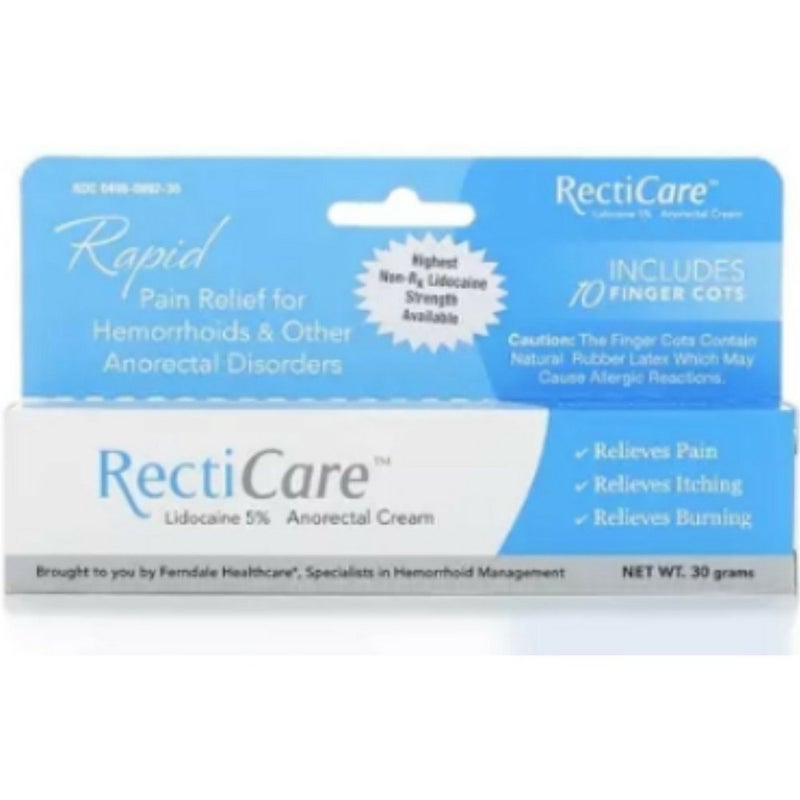 Recticare Anorectal Cream 1 Oz (Pack of 2) - Image 2