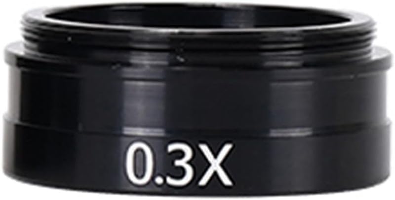 0 7X Auxiliary Stereo Microscope Objective Lens 42mm Mounting Thread Magnification Attachment - Image 5