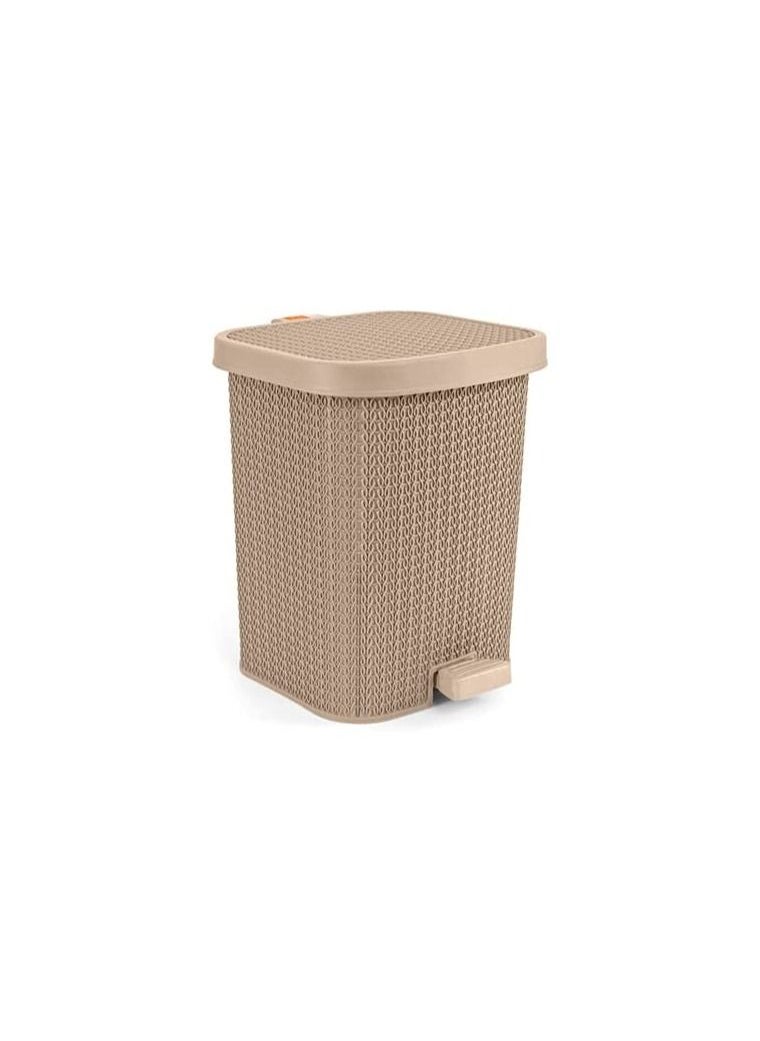 El Helal & Silver Star - Palm Trash Can Small - Beige 2500115 - Image 1