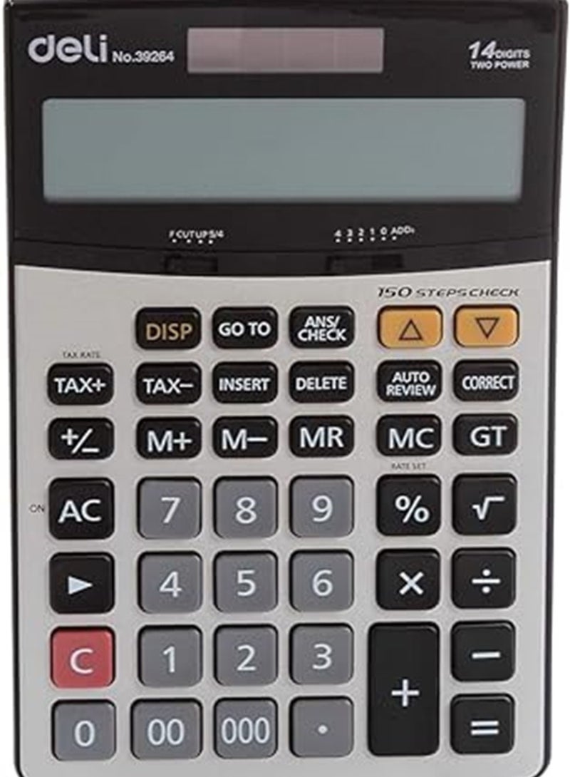 Deli 14 Digits 39264 Tax Function Desktop Calculator - Image 1