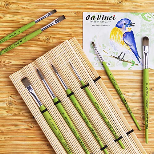 da Vinci Student Student Brush Set, Black 8 Each - Image 5