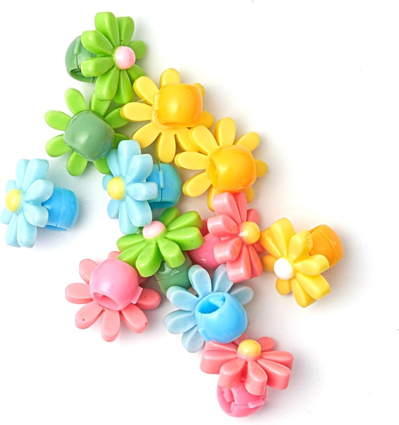 Red by Kiss RED by Kiss 12 Pieces Clips Flower Claw Clip for Hair Braids Hair Clips Kids Hair Accessory Clip Small Mini Cute Strong Hold Thin Hair Clips Girls Women Kids