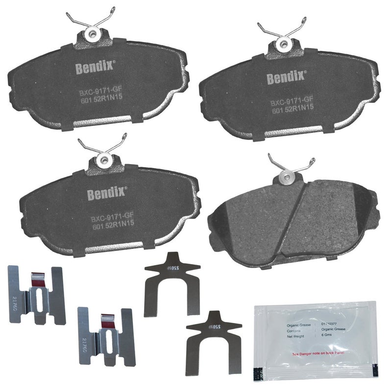 Bendix Priority1 CFC601 Ceramic Front Brake Pads for Ford Sable 2000-1994, Taurus 2002-1994, Windstar 1998-1995, Lincoln Continental 1994-1993, Mercury Sable 2001-1994 - Image 5