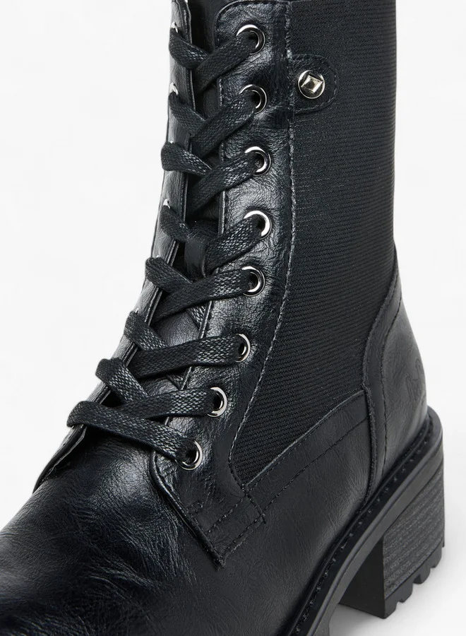 Lee Cooper Women's Solid Ankle Boots with Zip Closure