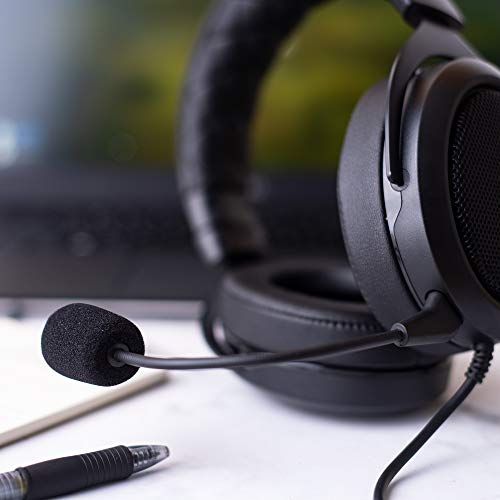 TNE - Corsair Replacement Game Mic 3.5mm Microphone Boom for Corsair HS50 Pro, HS60, HS70 SE Gaming Headsets | Extra Foam Cover Pop Filters - Image 5