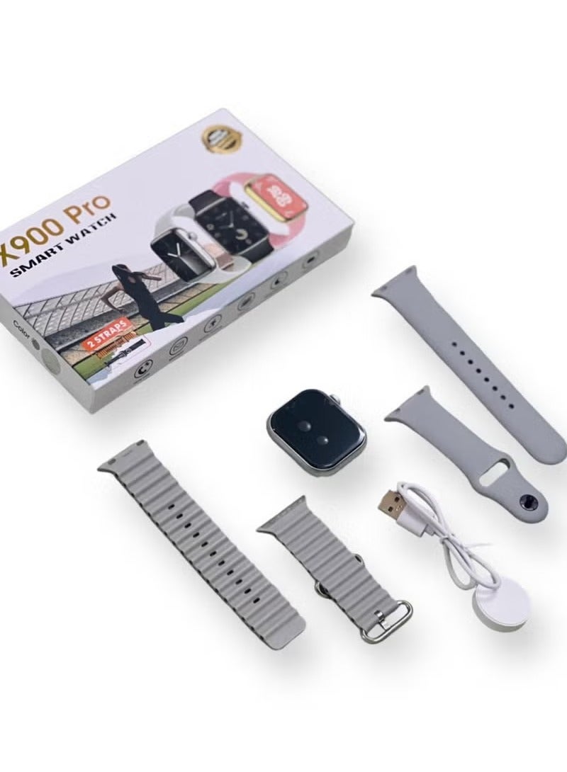 X900 Pro 2 Straps Smart Watch with Activity Tracker - Your Ultimate Health & Fitness Companion - Image 2