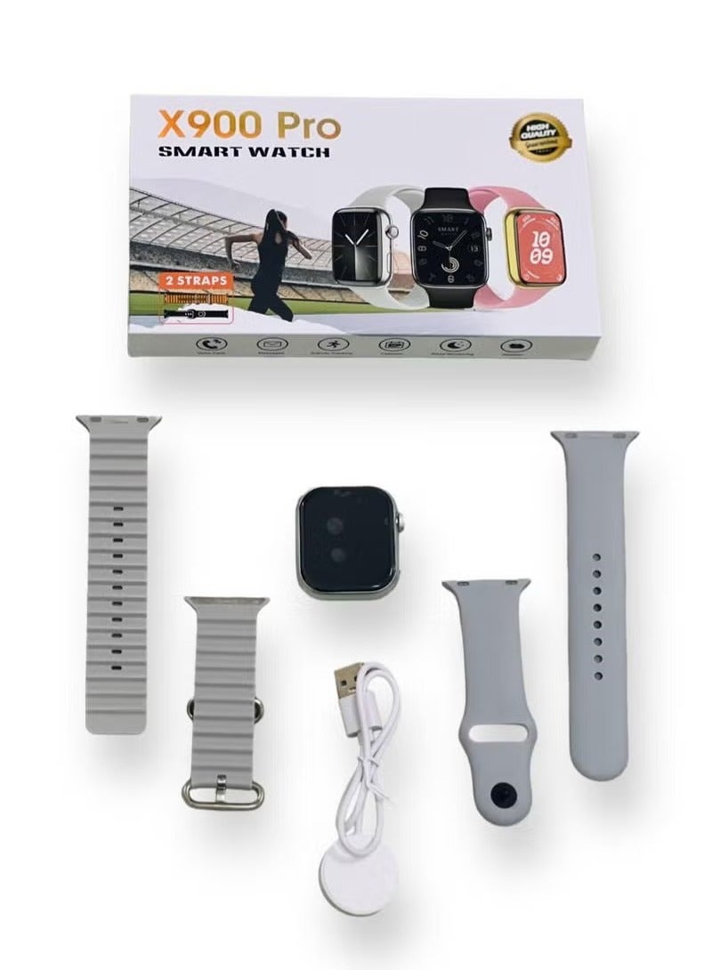 X900 Pro 2 Straps Smart Watch with Activity Tracker - Your Ultimate Health & Fitness Companion - Image 1