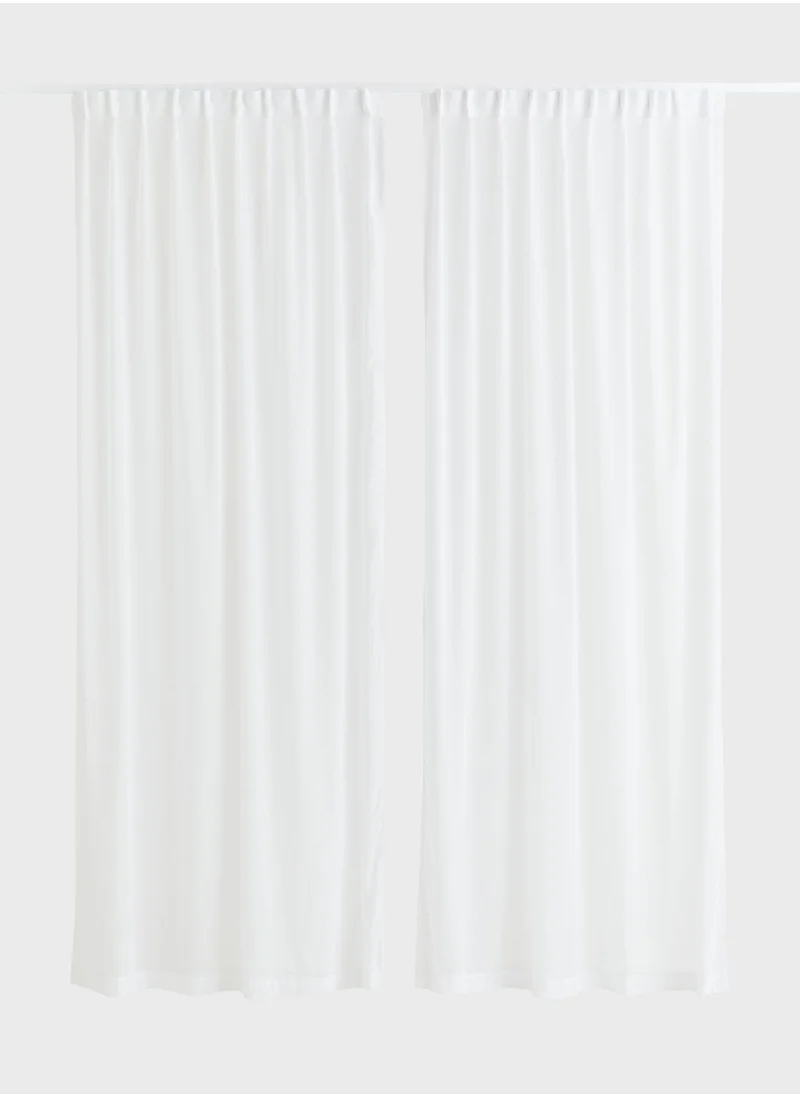 H&M 2-Pack Airy Multiway Curtains