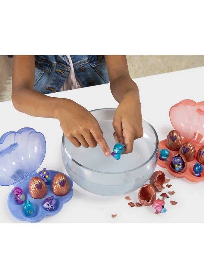 Hatchimals CollEGGtibles, Mermal Magic 6 Pack Shell Carrying Case with Season 5 CollEGGtibles, for Kids Aged 5 and Up (Color May Vary) - Image 3