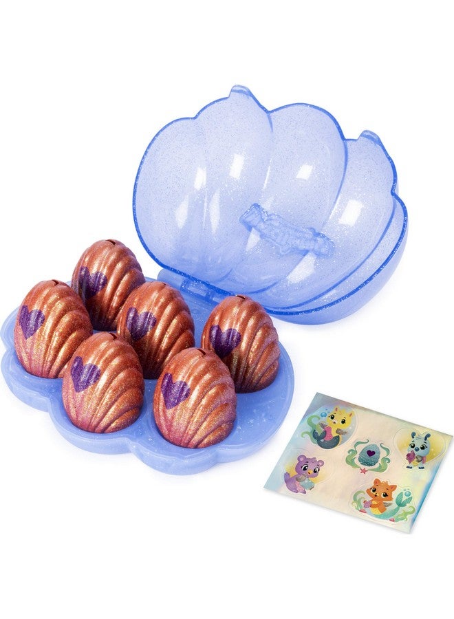 Hatchimals CollEGGtibles, Mermal Magic 6 Pack Shell Carrying Case with Season 5 CollEGGtibles, for Kids Aged 5 and Up (Color May Vary) - Image 5