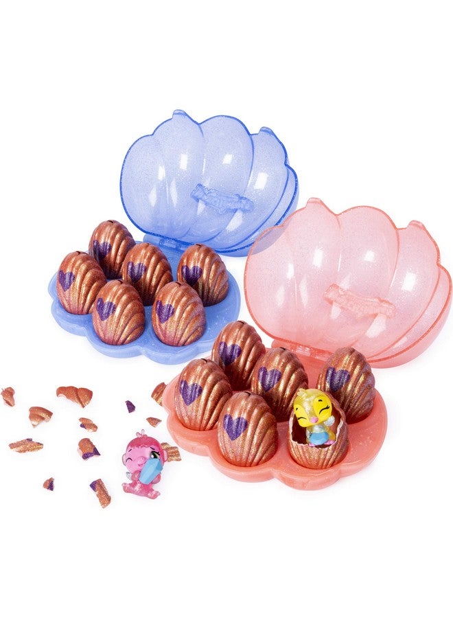 Hatchimals CollEGGtibles, Mermal Magic 6 Pack Shell Carrying Case with Season 5 CollEGGtibles, for Kids Aged 5 and Up (Color May Vary) - Image 2